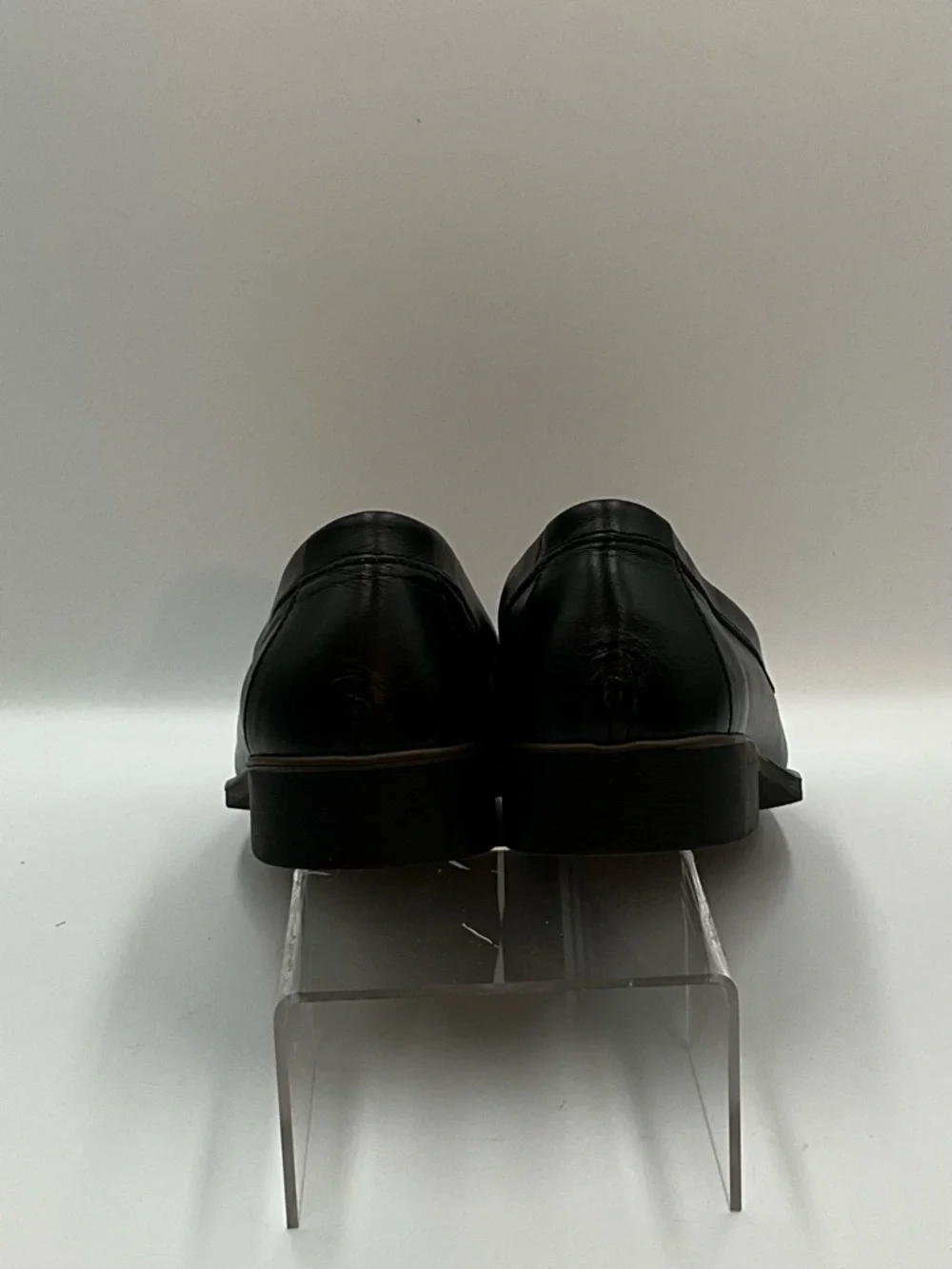 Enzo Tesati Loafers Size 8 (39) Black Leather Slip-On Loafers